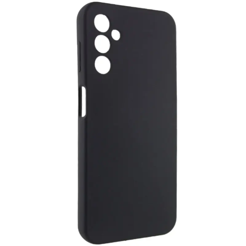 Чехол Silicone Cover Lakshmi Full Camera (AAA) для Samsung Galaxy A16 4G/5G, Черный / Black 1, Силикон, купить оптом с доставкой