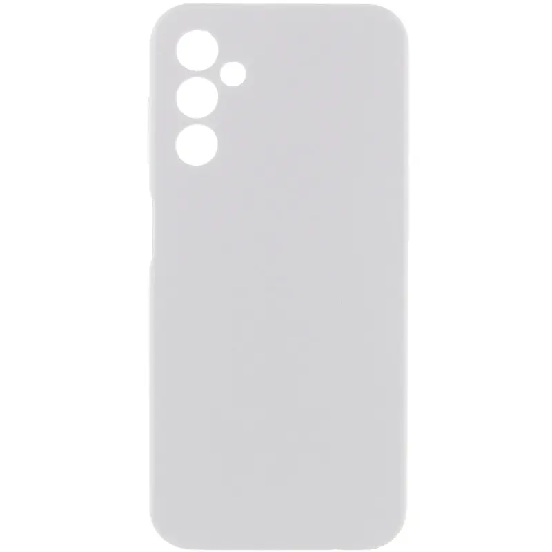 Чехол Silicone Cover Lakshmi Full Camera (AAA) для Samsung Galaxy A16 4G/5G, Белый / White, Силикон, купить оптом с доставкой