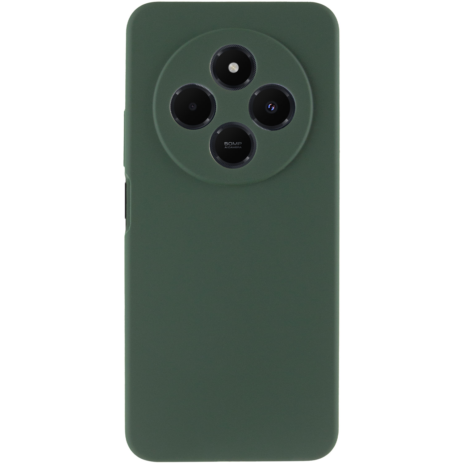 Чохол Silicone Cover Lakshmi Full Camera (AAA) для Xiaomi Redmi 14C / Poco C75, Зелений / Cyprus Green 1, Силікон, купити оптом з доставкою