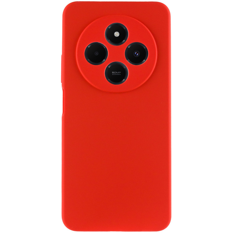 Чехол Silicone Cover Lakshmi Full Camera (AAA) для Xiaomi Redmi 14C / Poco C75 | Микрофибра на картинке №3