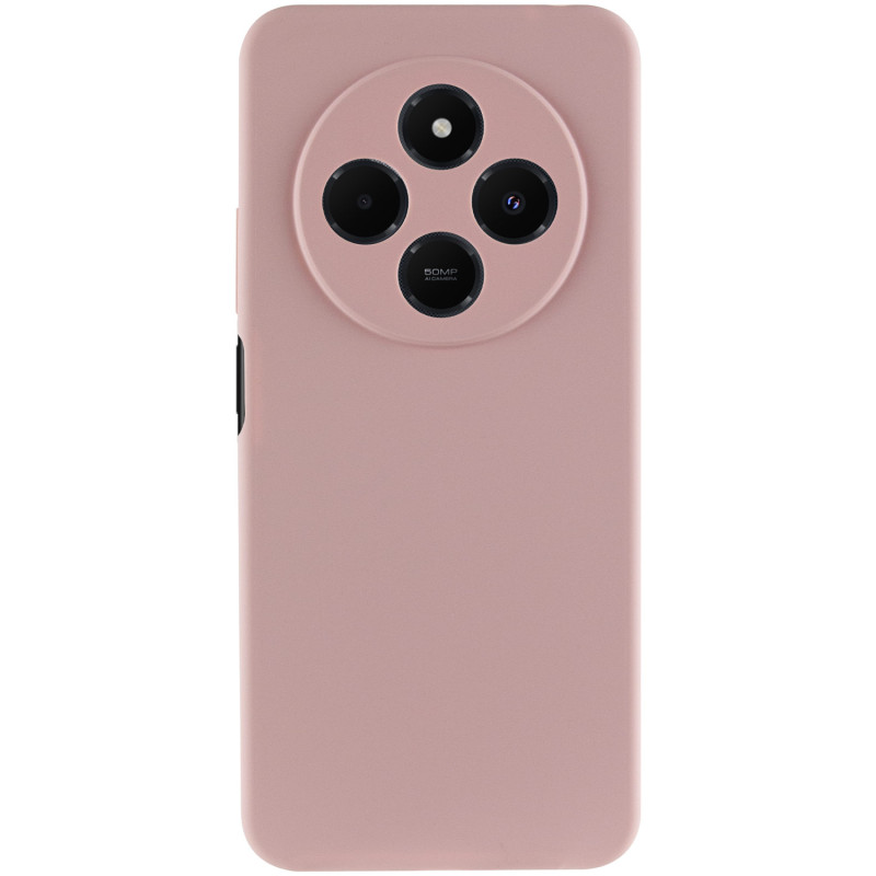 Чехол Silicone Cover Lakshmi Full Camera (AAA) для Xiaomi Redmi 14C / Poco C75 | Микрофибра на картинке №3