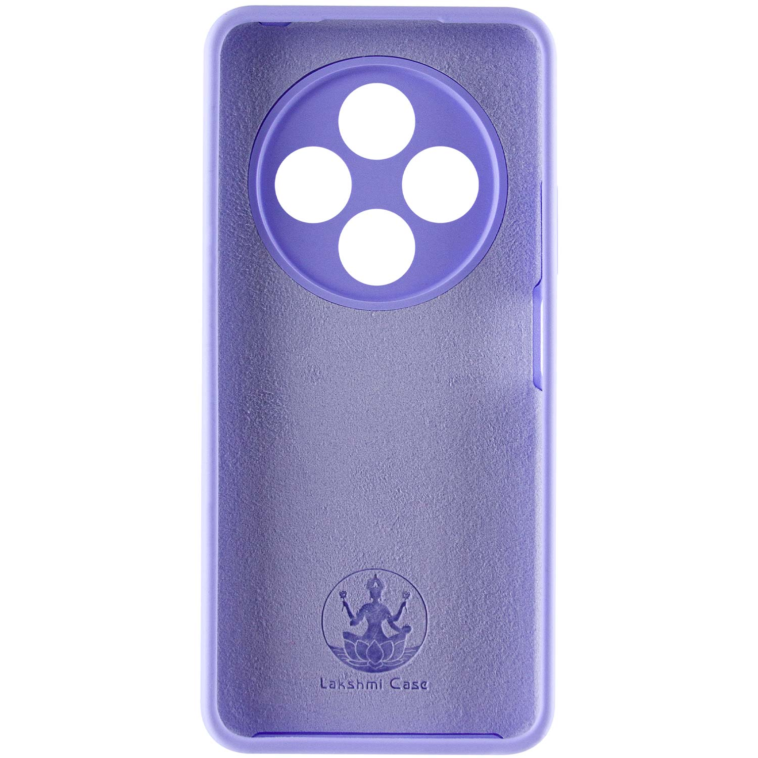 Чохол Silicone Cover Lakshmi Full Camera (AAA) для Xiaomi Redmi 14C / Poco C75, Бузковий / Dasheen 3, Силікон, купити оптом з доставкою