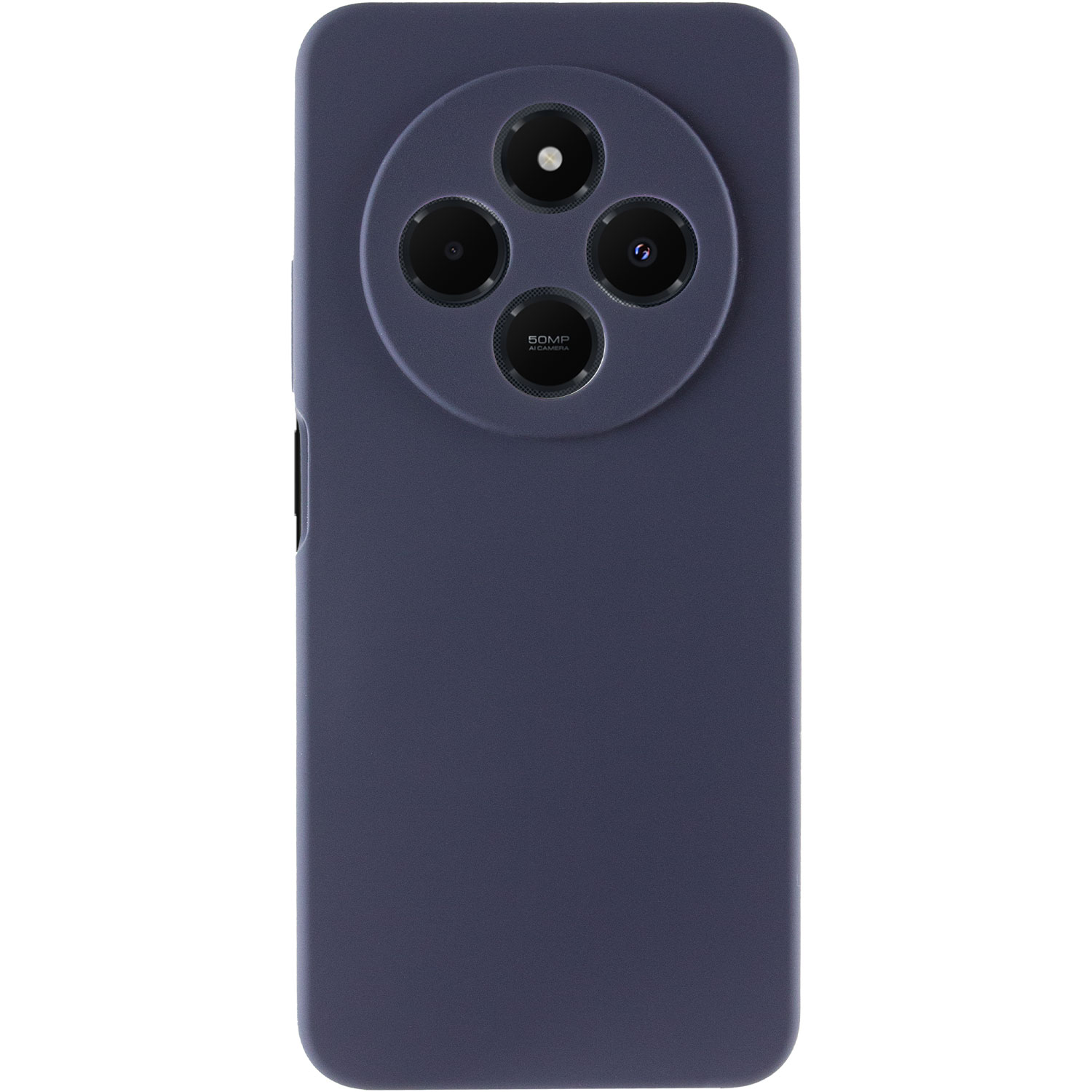 Чохол Silicone Cover Lakshmi Full Camera (AAA) для Xiaomi Redmi 14C / Poco C75, Темно-синій / Midnight blue 2, Силікон, купити оптом з доставкою