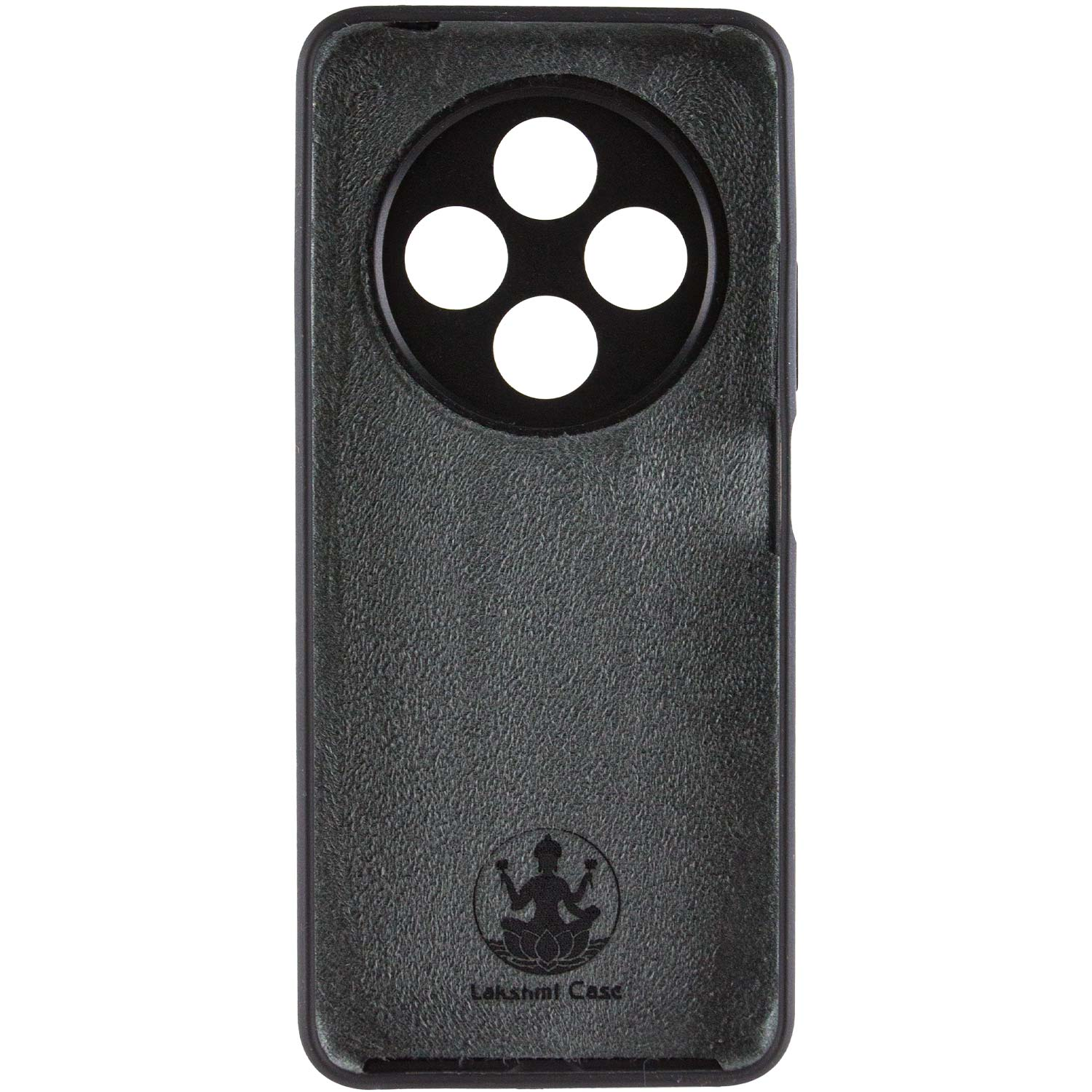 Чохол Silicone Cover Lakshmi Full Camera (AAA) для Xiaomi Redmi 14C / Poco C75, Чорний / Black 3, Силікон, купити оптом з доставкою