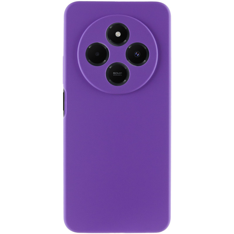 Чехол Silicone Cover Lakshmi Full Camera (AAA) для Xiaomi Redmi 14C / Poco C75 | Микрофибра на картинке №2