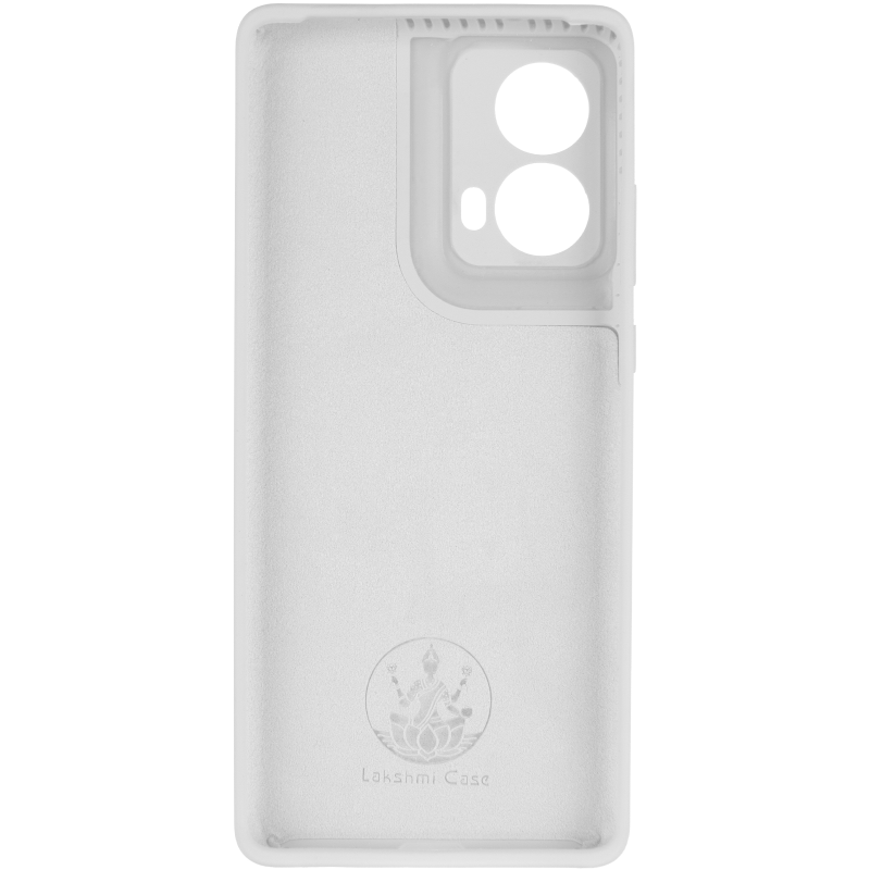 Чехол Silicone Cover Lakshmi Full Camera (AAA) для Motorola Moto G85, Белый / White 2, Силикон, купить оптом с доставкой