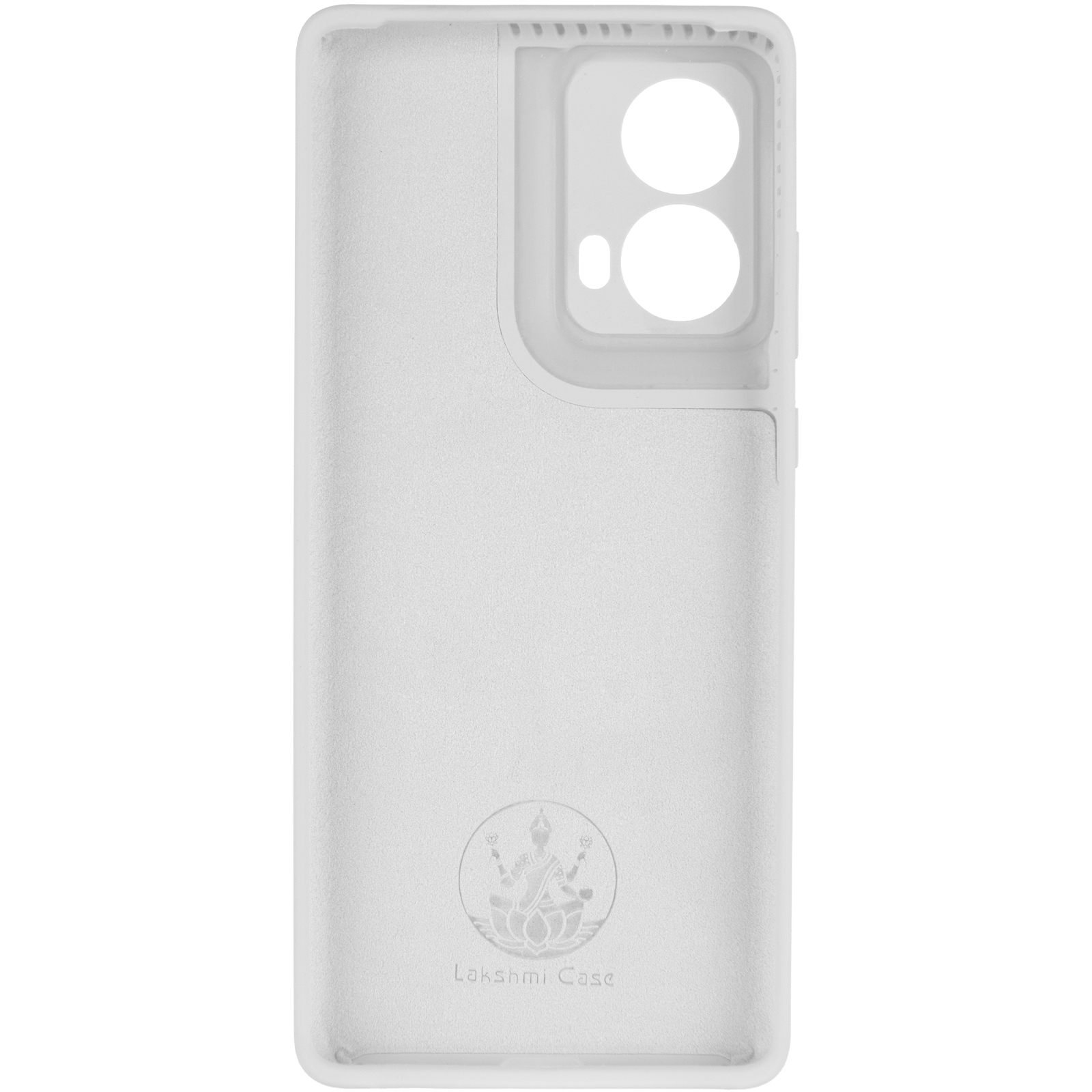 Чехол Silicone Cover Lakshmi Full Camera (AAA) для Motorola Moto G85, Белый / White 2, Силикон, купить оптом с доставкой