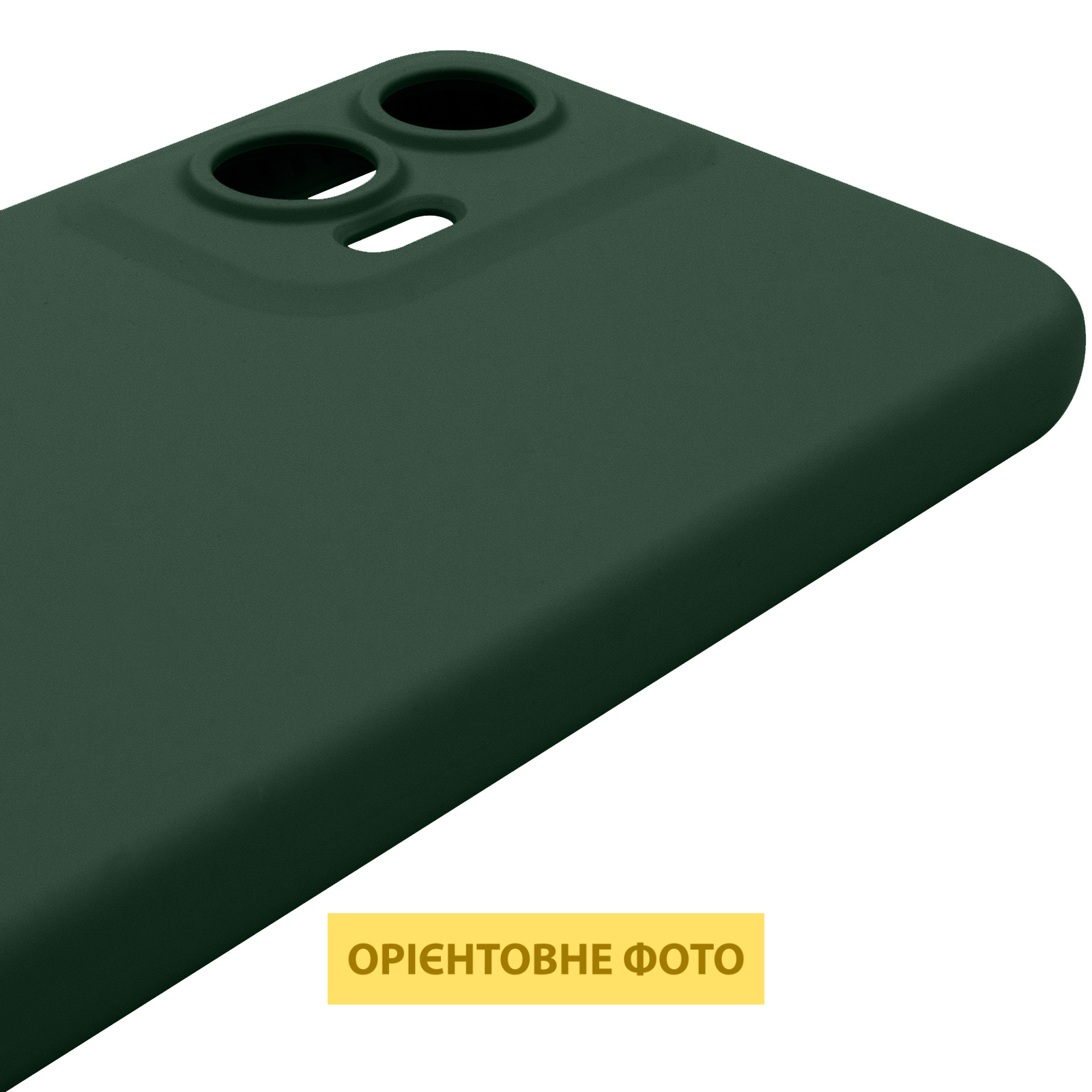 Чехол Silicone Cover Lakshmi Full Camera (AAA) для Motorola Moto G85, Зеленый / Cyprus Green 3, Силикон, купить оптом с доставкой