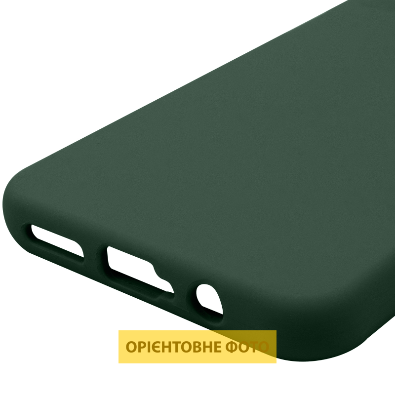 Чехол Silicone Cover Lakshmi Full Camera (AAA) для Motorola Moto G85, Зеленый / Cyprus Green 4, Силикон, купить оптом с доставкой