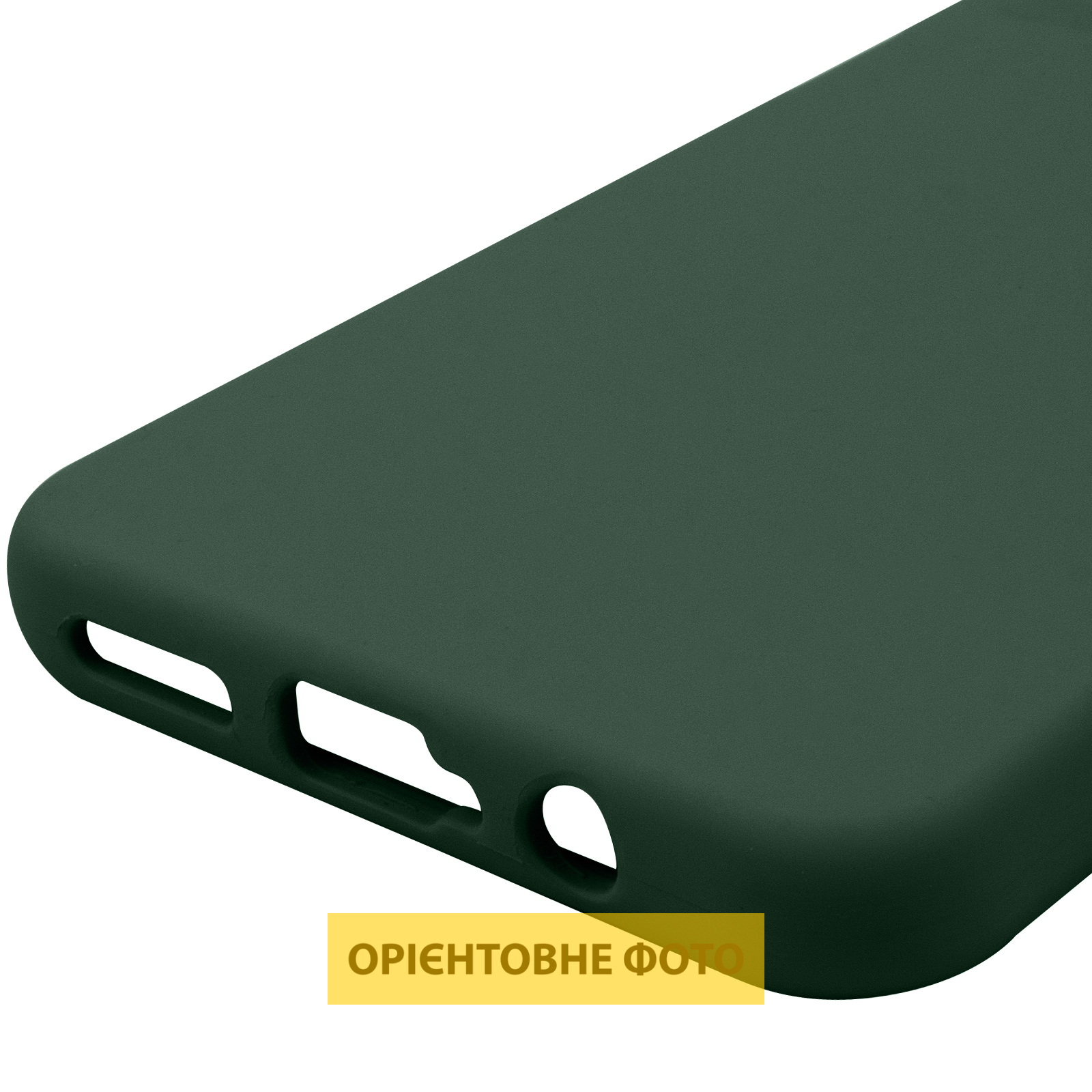 Чехол Silicone Cover Lakshmi Full Camera (AAA) для Motorola Moto G85, Зеленый / Cyprus Green 4, Силикон, купить оптом с доставкой