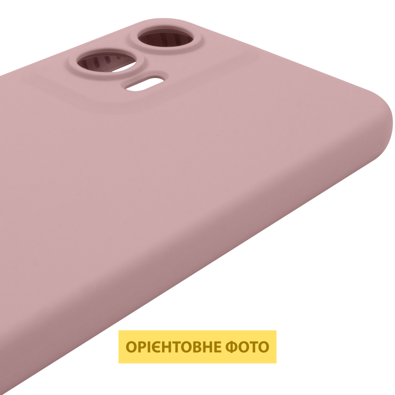 Чехол Silicone Cover Lakshmi Full Camera (AAA) для Motorola Moto G85, Розовый / Pink Sand 3, Силикон, купить оптом с доставкой