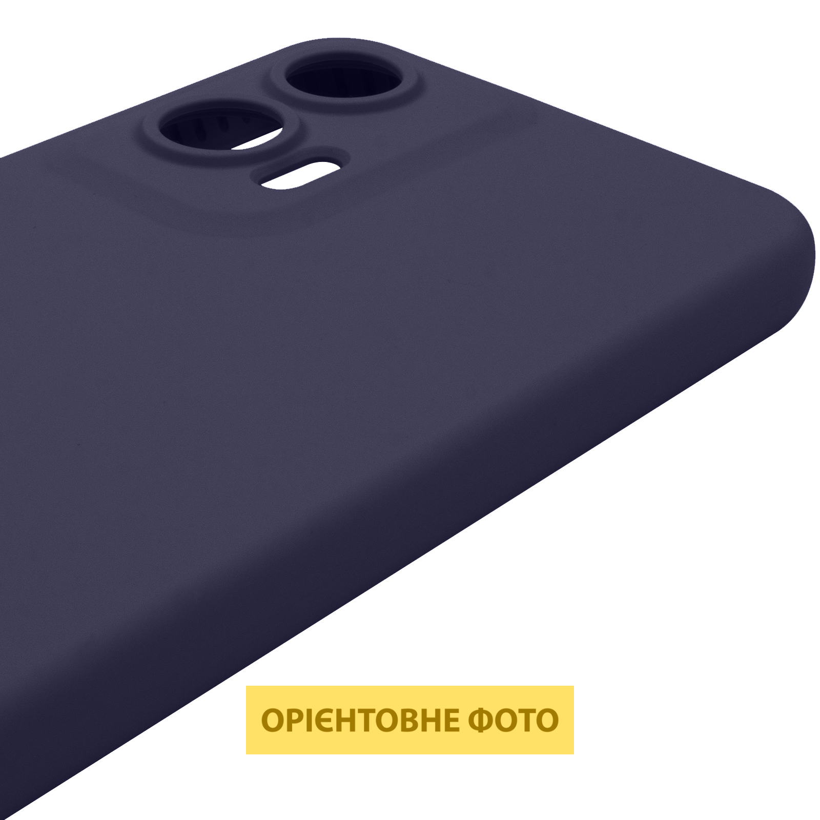 Чехол Silicone Cover Lakshmi Full Camera (AAA) для Motorola Moto G85, Темно-синий / Midnight blue 3, Силикон, купить оптом с доставкой