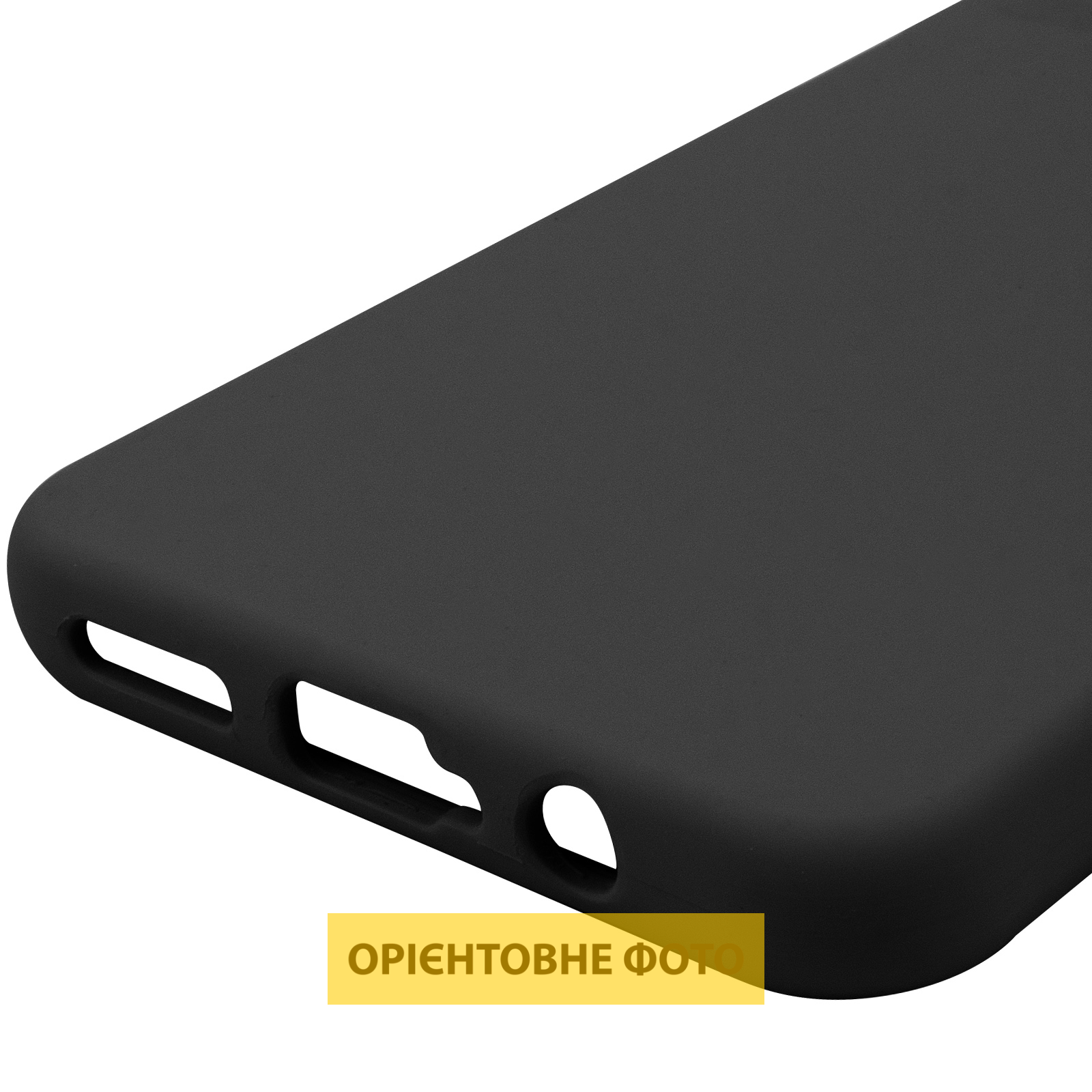 Чехол Silicone Cover Lakshmi Full Camera (AAA) для Motorola Moto G85, Черный / Black 5, Силикон, купить оптом с доставкой