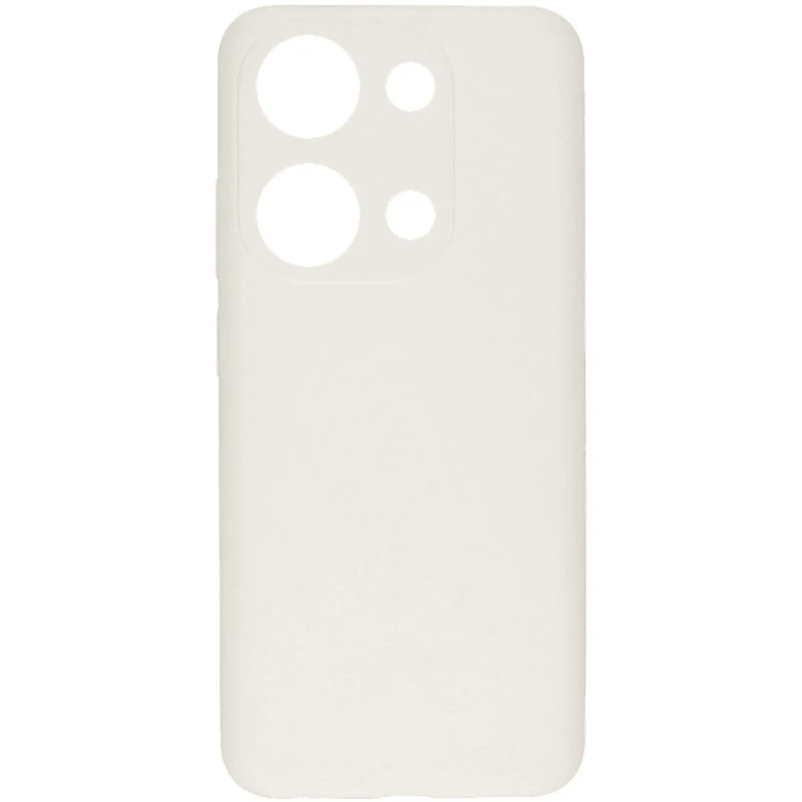 Чехол Silicone Cover Lakshmi Full Camera (AAA) для Xiaomi 14T, Белый / White, Силикон, купить оптом с доставкой
