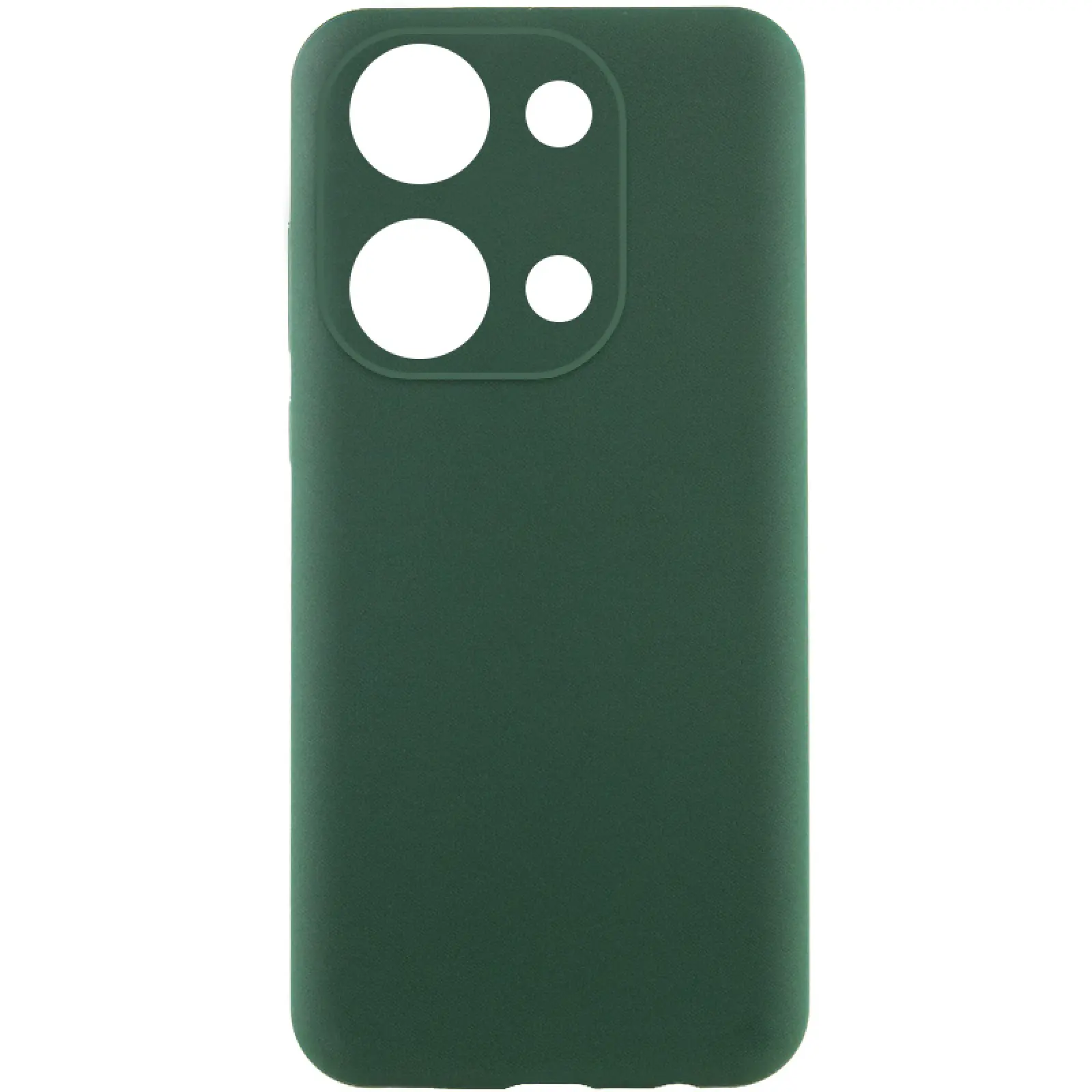Чехол Silicone Cover Lakshmi Full Camera (AAA) для Xiaomi 14T, Зеленый / Cyprus Green, Силикон, купить оптом с доставкой