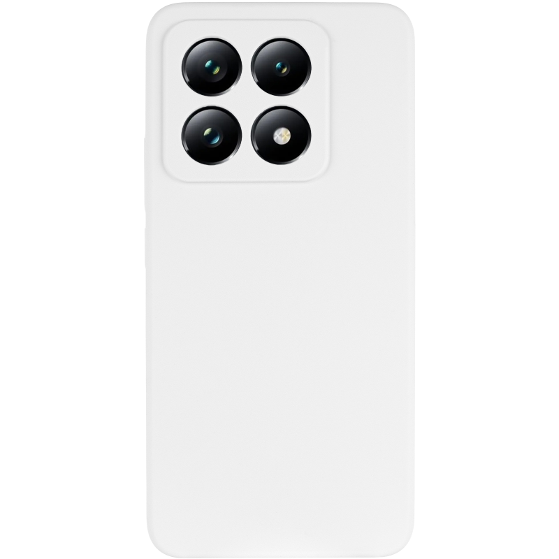 Чохол Silicone Cover Lakshmi Full Camera (AAA) для Xiaomi 14T Pro, Білий / White 1, Силікон, купити оптом з доставкою