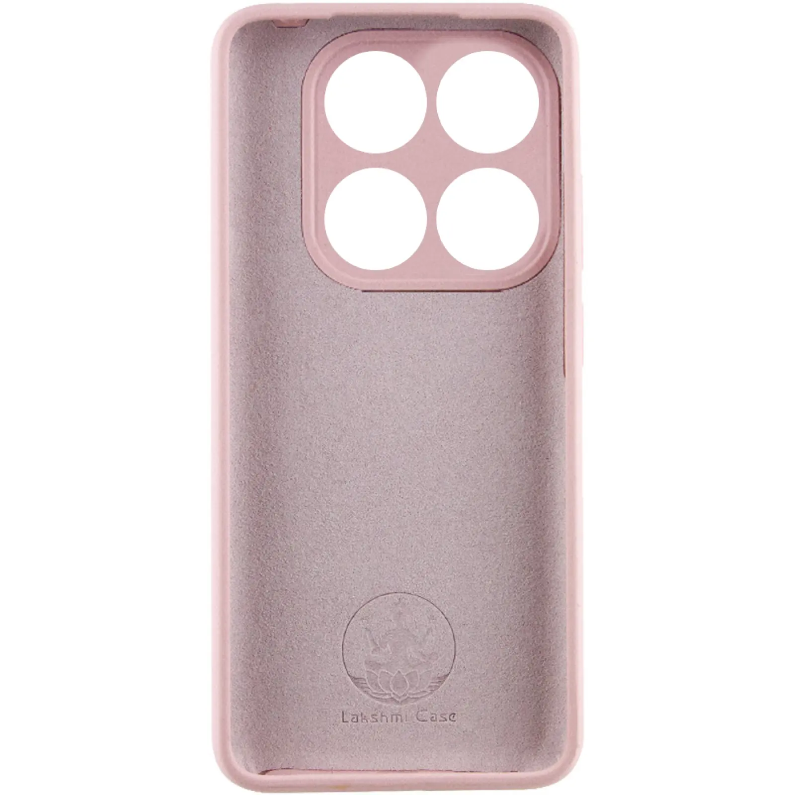 Чехол Silicone Cover Lakshmi Full Camera (AAA) для Xiaomi 14T Pro, Розовый / Pink Sand 1, Силикон, купить оптом с доставкой