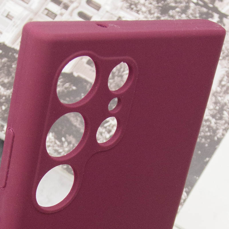 Чехол Silicone Cover Lakshmi Full Camera (AAA) для Samsung Galaxy S25 Ultra | Микрофибра на картинке №6