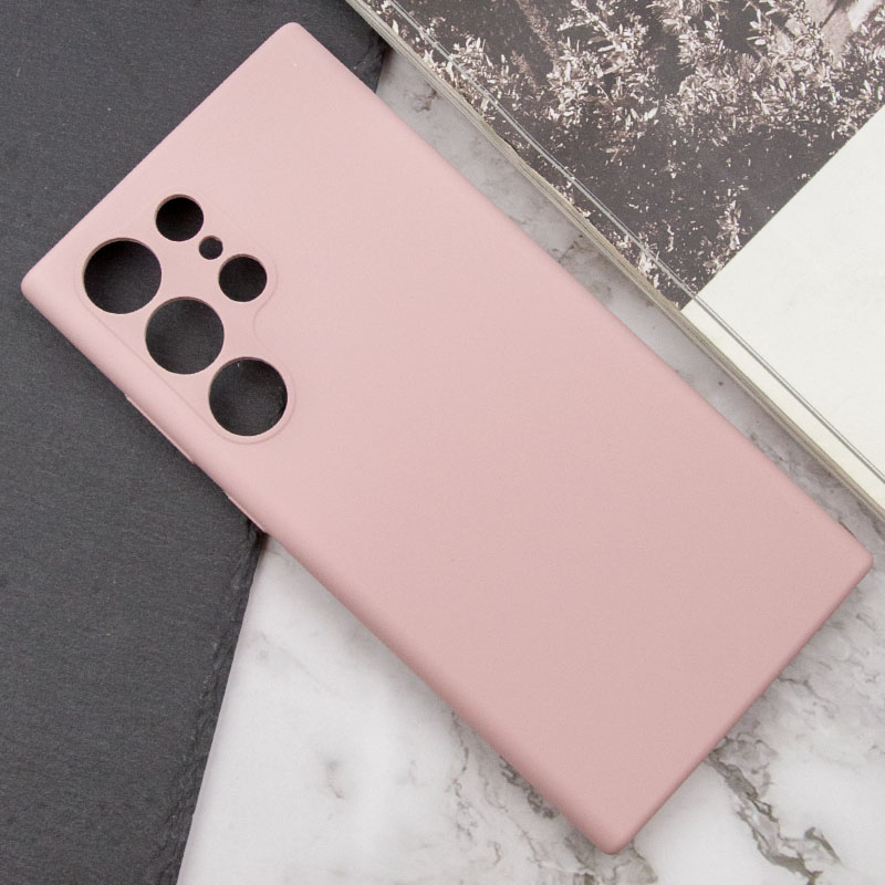 Чохол Silicone Cover Lakshmi Full Camera (AAA) для Samsung Galaxy S25 Ultra, Рожевий / Pink Sand 4, Силікон, купити оптом з доставкою