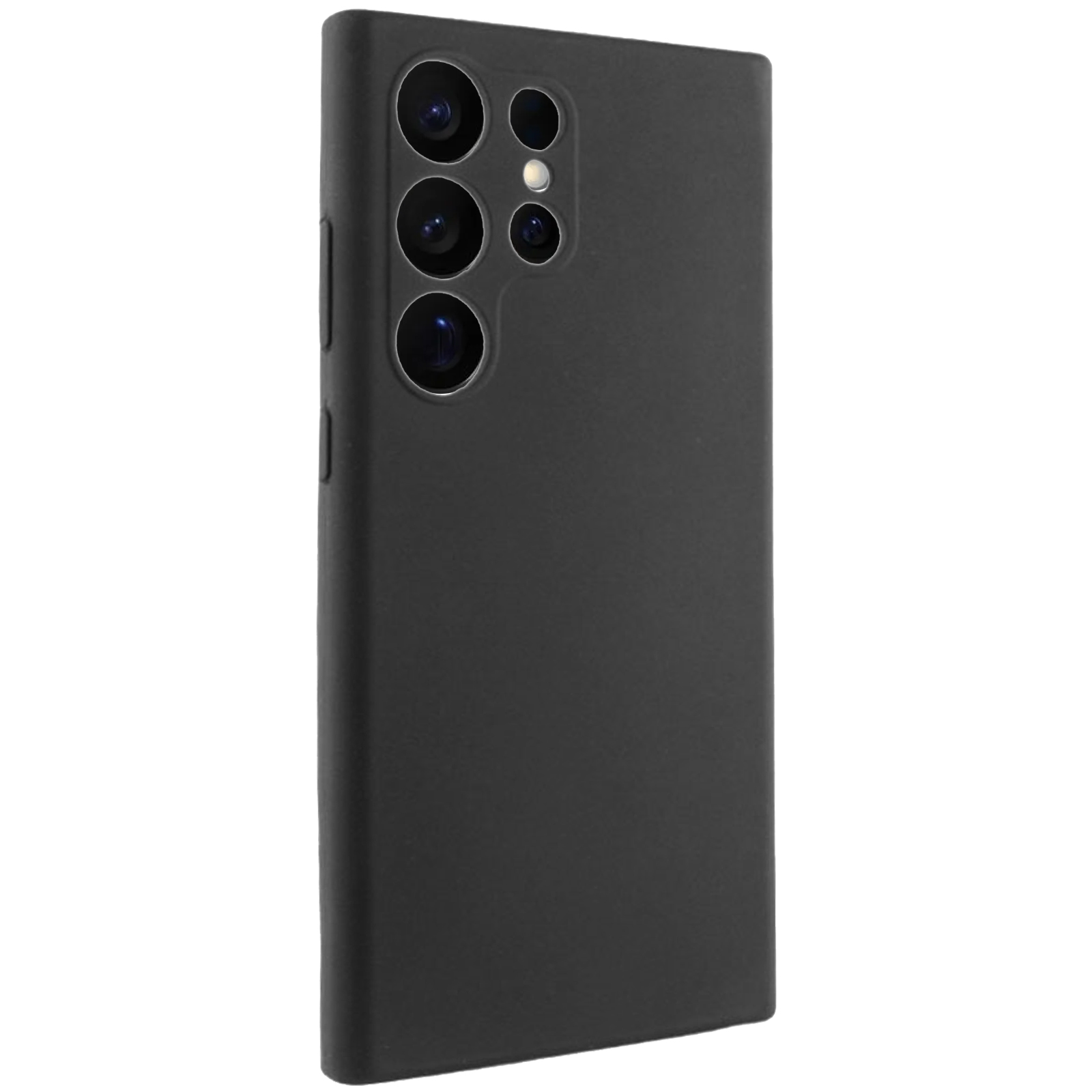 Чохол Silicone Cover Lakshmi Full Camera (AAA) для Samsung Galaxy S25 Ultra, Чорний / Black, Силікон, купити оптом з доставкою