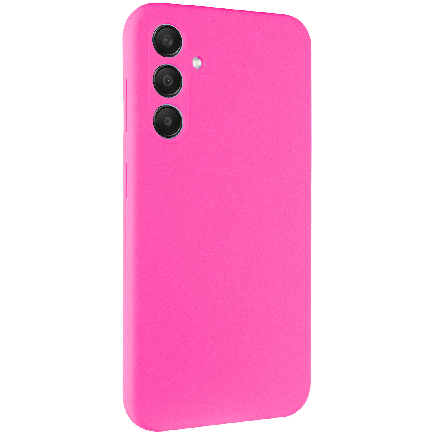 Чохол Silicone Cover Lakshmi Full Camera (AAA) для Samsung Galaxy S25+, Рожевий / Barbie pink, Силікон, купити оптом з доставкою