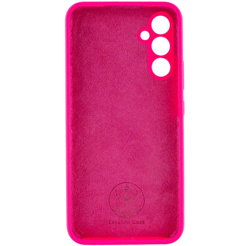 Чохол Silicone Cover Lakshmi Full Camera (AAA) для Samsung Galaxy S25+, Рожевий / Barbie pink 2, Силікон, купити оптом з доставкою