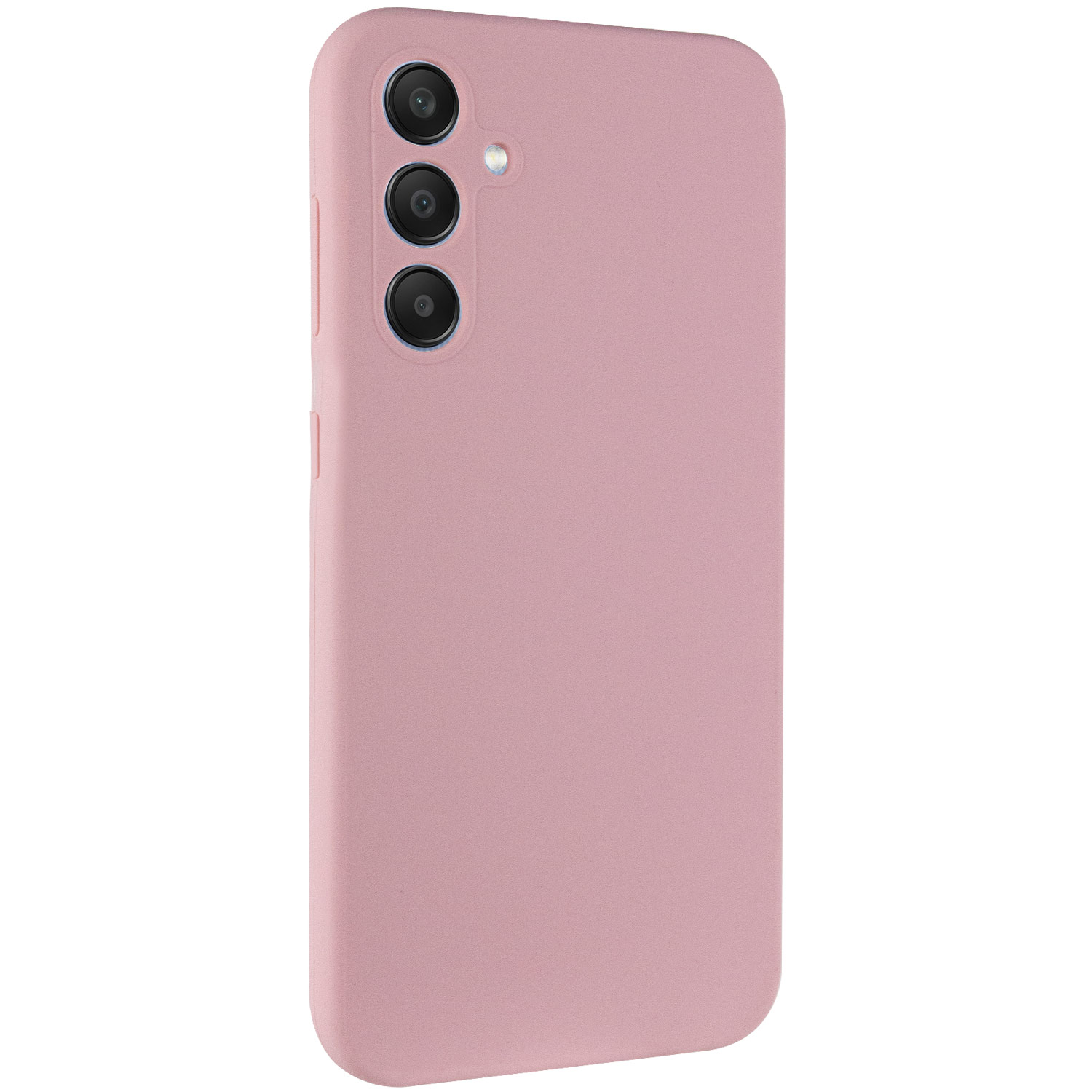 Чохол Silicone Cover Lakshmi Full Camera (AAA) для Samsung Galaxy S25+, Рожевий / Pink Sand, Силікон, купити оптом з доставкою