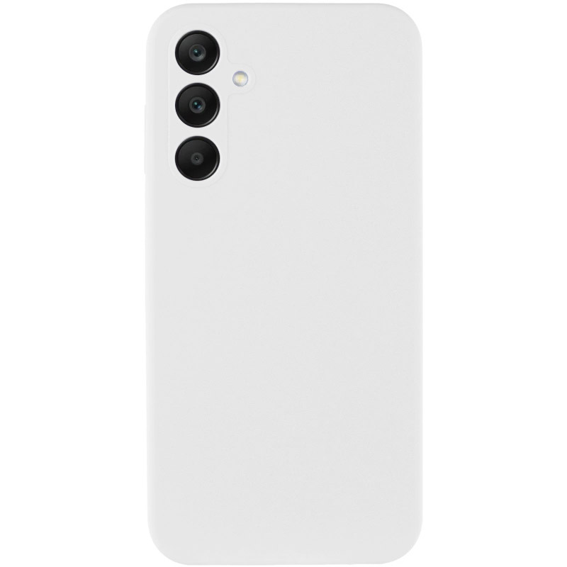 Чохол Silicone Cover Lakshmi Full Camera (AAA) для Samsung Galaxy S25+, Білий / White, Силікон, купити оптом з доставкою