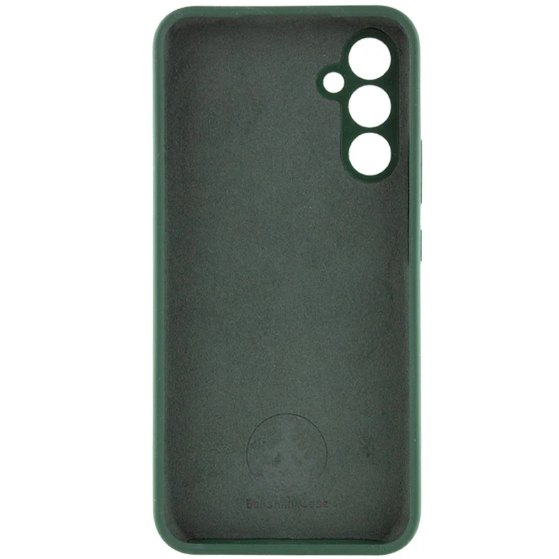 Чехол Silicone Cover Lakshmi Full Camera (AAA) для Samsung Galaxy S25, Зеленый / Cyprus Green 2, Силикон, купить оптом с доставкой