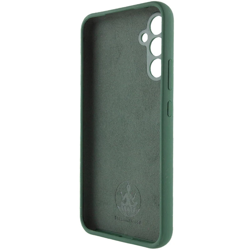 Чехол Silicone Cover Lakshmi Full Camera (AAA) для Samsung Galaxy S25, Зеленый / Cyprus Green 3, Силикон, купить оптом с доставкой