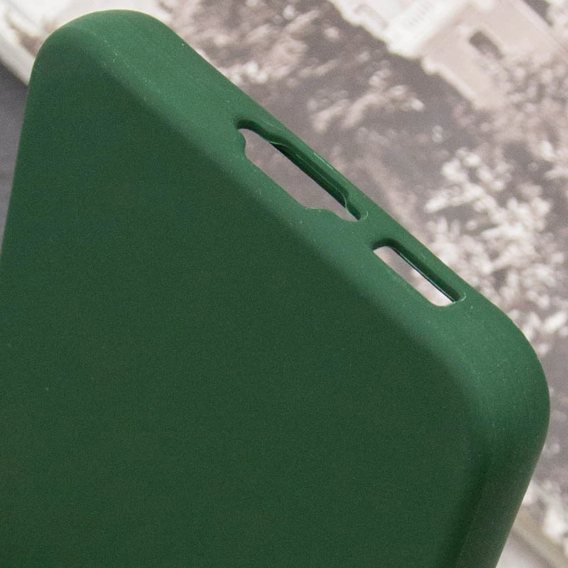 Чехол Silicone Cover Lakshmi Full Camera (AAA) для Samsung Galaxy S25, Зеленый / Cyprus Green 6, Силикон, купить оптом с доставкой