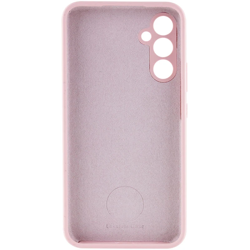 Чехол Silicone Cover Lakshmi Full Camera (AAA) для Samsung Galaxy S25, Розовый / Pink Sand 2, Силикон, купить оптом с доставкой