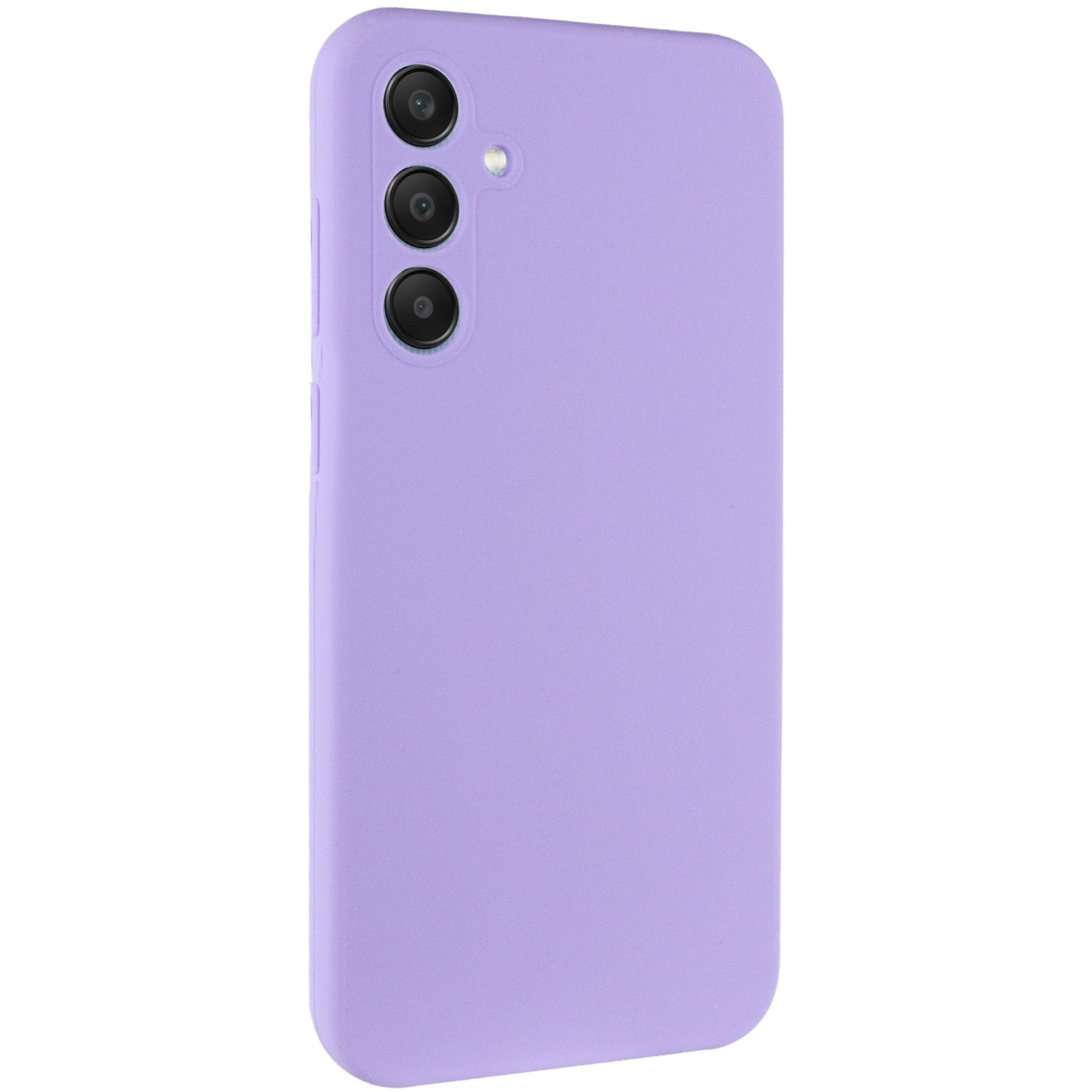 Чохол Silicone Cover Lakshmi Full Camera (AAA) для Samsung Galaxy S25, Бузковий / Dasheen, Силікон, купити оптом з доставкою