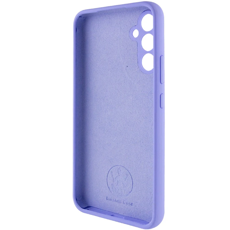 Чехол Silicone Cover Lakshmi Full Camera (AAA) для Samsung Galaxy S25, Сиреневый / Dasheen 3, Силикон, купить оптом с доставкой