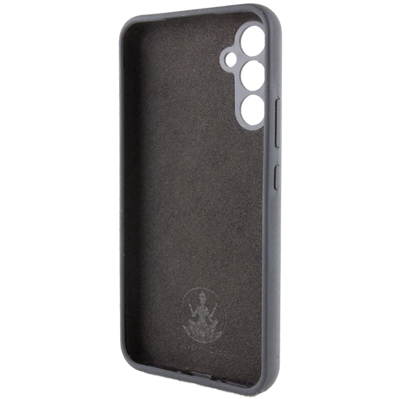 Чехол Silicone Cover Lakshmi Full Camera (AAA) для Samsung Galaxy S25, Черный / Black 3, Силикон, купить оптом с доставкой