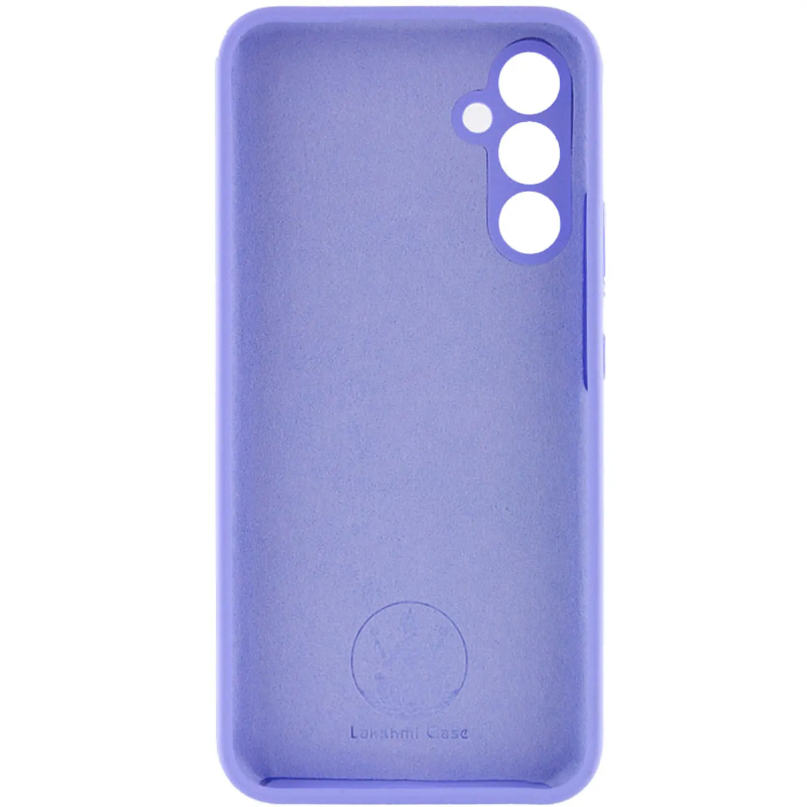 Чехол Silicone Cover Lakshmi Full Camera (AAA) для Samsung Galaxy A36 5G, Сиреневый / Dasheen 2, Силикон, купить оптом с доставкой