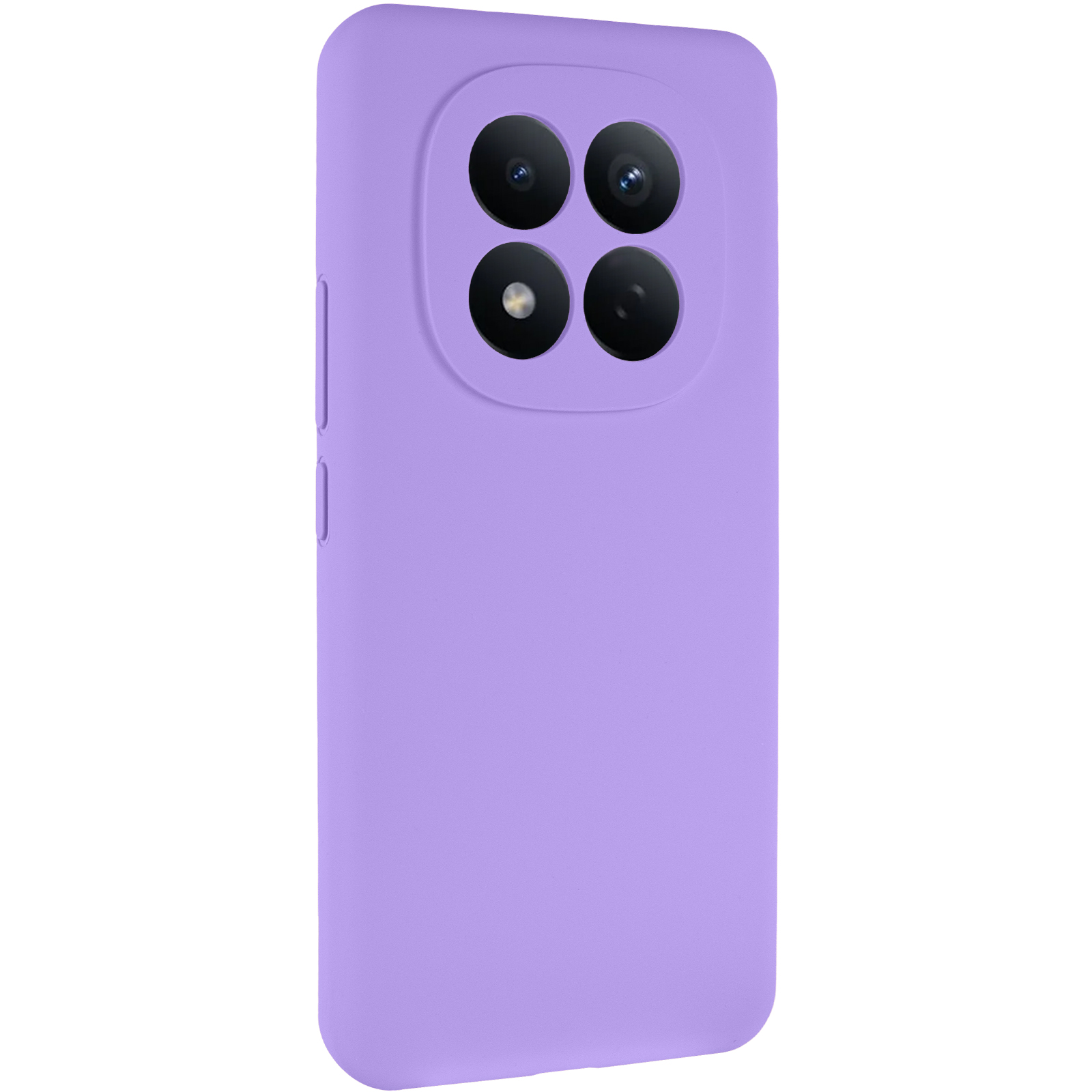 Чехол Silicone Cover Lakshmi Full Camera (AAA) для Xiaomi Redmi Note 14 Pro 5G, Сиреневый / Dasheen, Силикон, купить оптом с доставкой