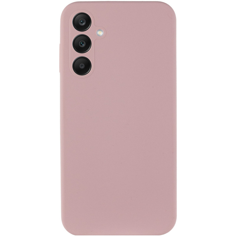 Чохол Silicone Cover Lakshmi Full Camera (AAA) для Samsung Galaxy A26 5G, Рожевий / Pink Sand, Силікон, купити оптом з доставкою