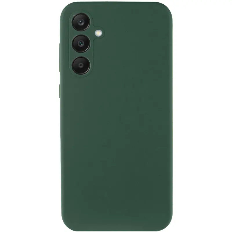 Чехол Silicone Cover Lakshmi Full Camera (AAA) для Samsung Galaxy A56 5G, Зеленый / Cyprus Green 1, Силикон, купить оптом с доставкой