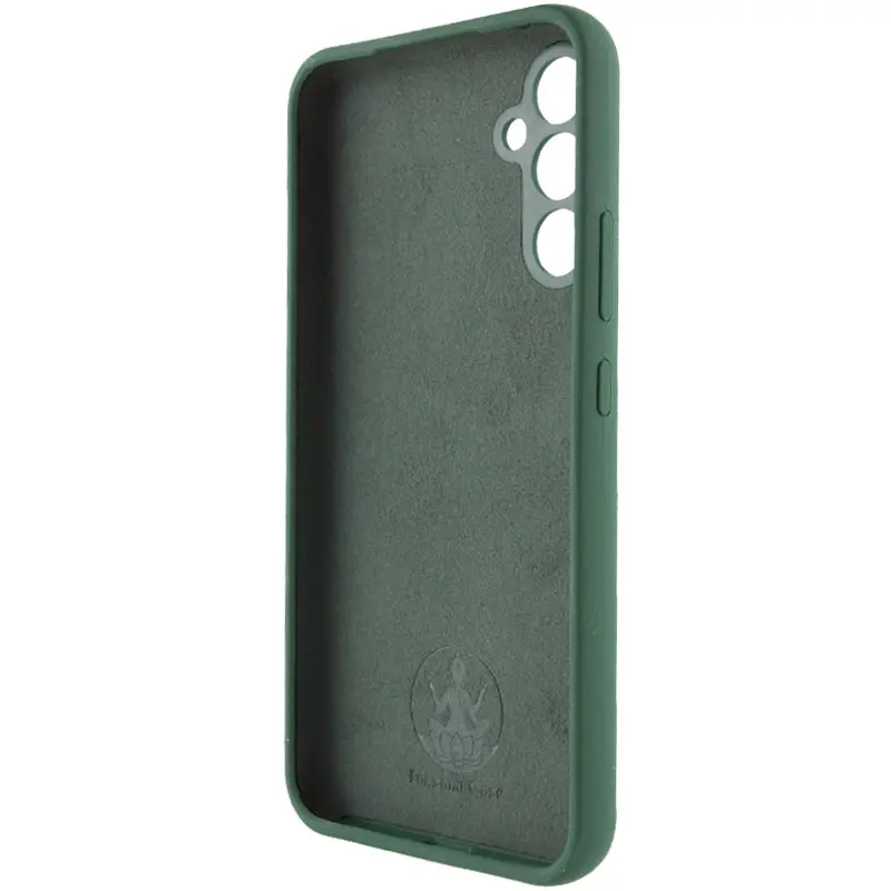 Чехол Silicone Cover Lakshmi Full Camera (AAA) для Samsung Galaxy A56 5G, Зеленый / Cyprus Green 3, Силикон, купить оптом с доставкой
