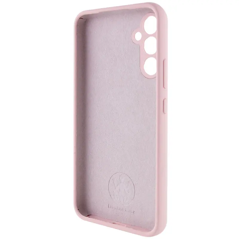 Чехол Silicone Cover Lakshmi Full Camera (AAA) для Samsung Galaxy A56 5G, Розовый / Pink Sand 3, Силикон, купить оптом с доставкой