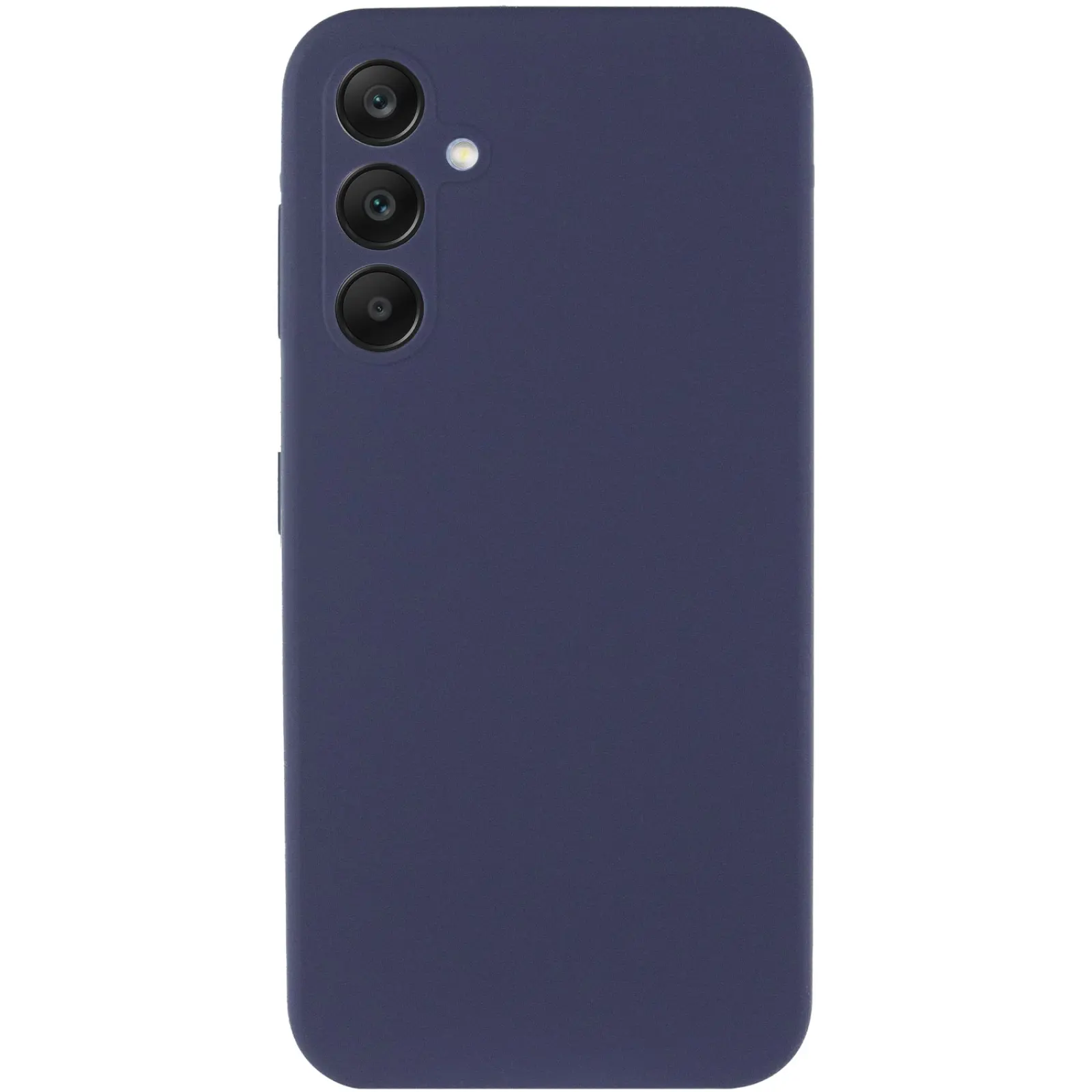 Чехол Silicone Cover Lakshmi Full Camera (AAA) для Samsung Galaxy A56 5G, Темно-синий / Midnight blue 1, Силикон, купить оптом с доставкой
