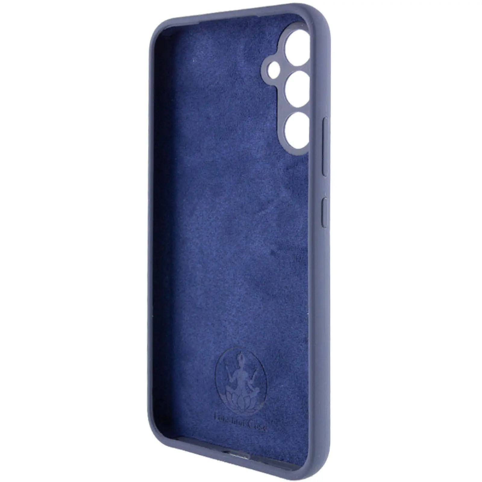 Чехол Silicone Cover Lakshmi Full Camera (AAA) для Samsung Galaxy A56 5G, Темно-синий / Midnight blue 3, Силикон, купить оптом с доставкой