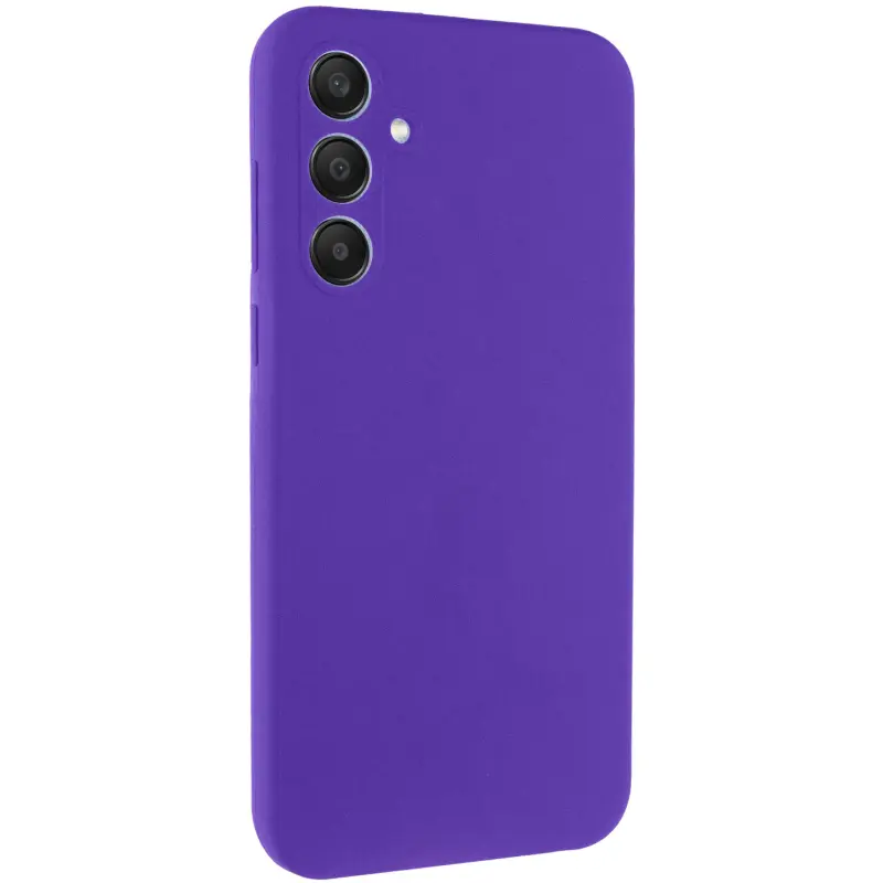 Чехол Silicone Cover Lakshmi Full Camera (AAA) для Samsung Galaxy A56 5G, Фиолетовый / Amethyst, Силикон, купить оптом с доставкой