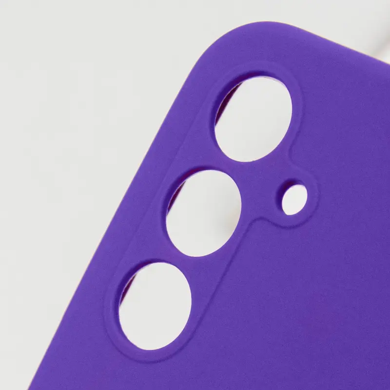 Чехол Silicone Cover Lakshmi Full Camera (AAA) для Samsung Galaxy A56 5G, Фиолетовый / Amethyst 5, Силикон, купить оптом с доставкой