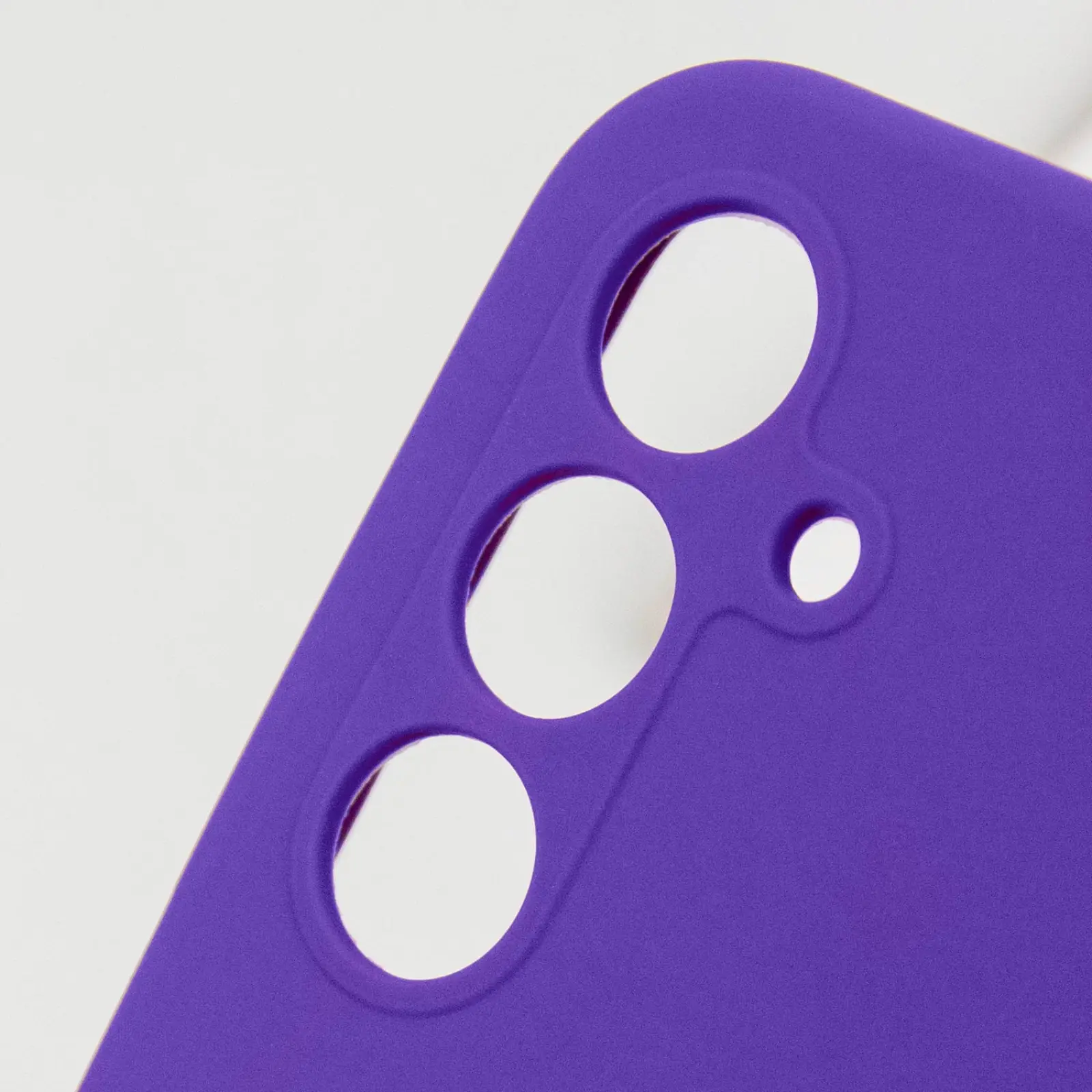 Чехол Silicone Cover Lakshmi Full Camera (AAA) для Samsung Galaxy A56 5G, Фиолетовый / Amethyst 5, Силикон, купить оптом с доставкой