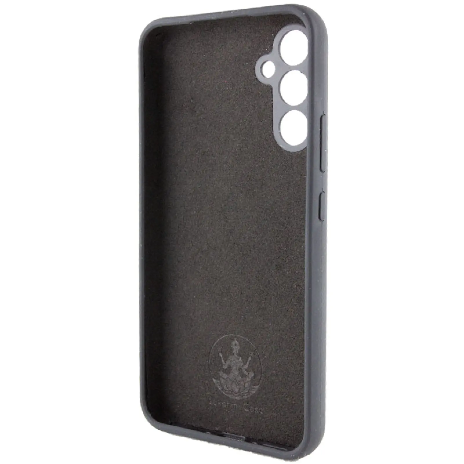 Чехол Silicone Cover Lakshmi Full Camera (AAA) для Samsung Galaxy A56 5G, Черный / Black 3, Силикон, купить оптом с доставкой