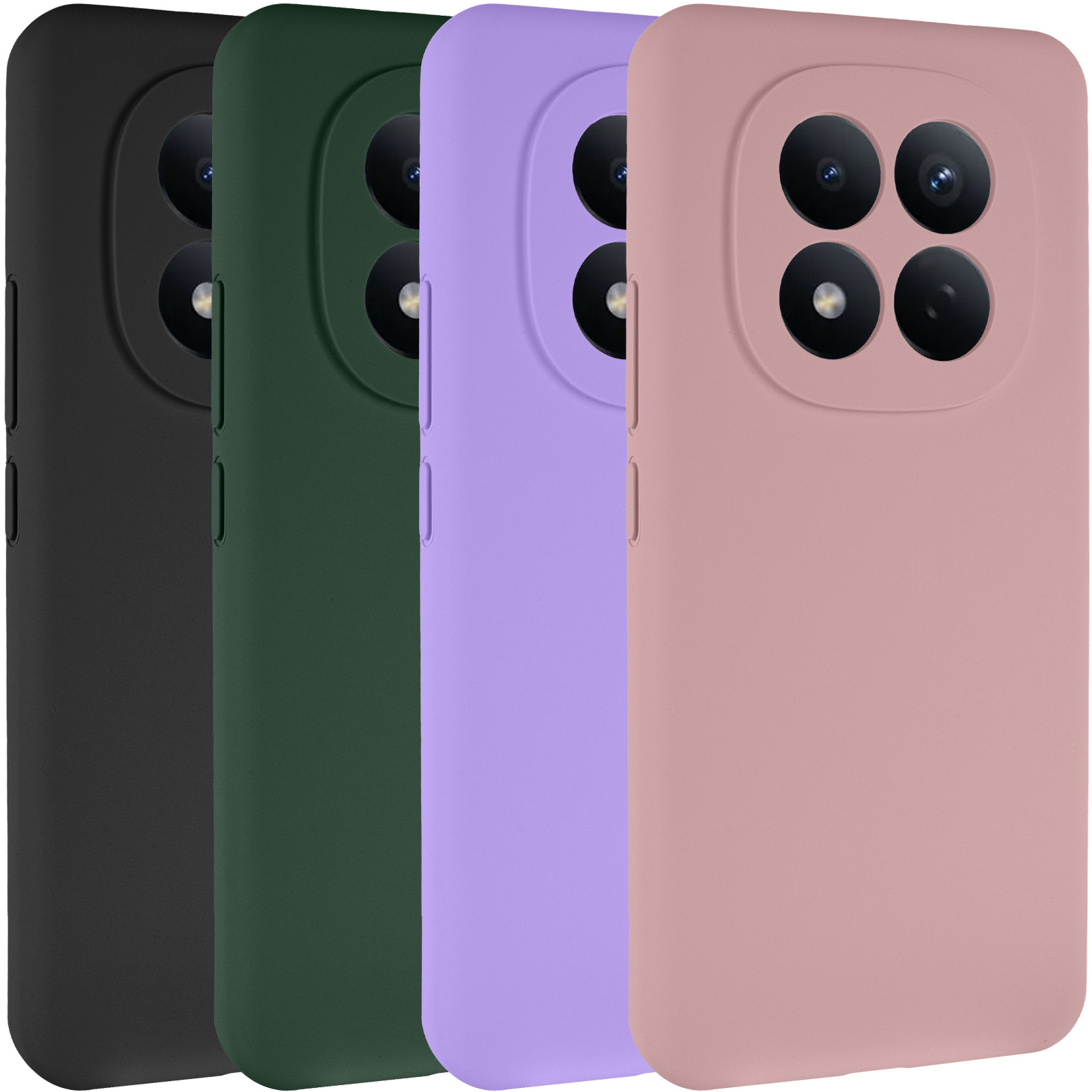 Чохол Silicone Cover Lakshmi Full Camera (AAA) для Xiaomi Redmi Note 14 Pro+, Силікон, купити оптом з доставкою
