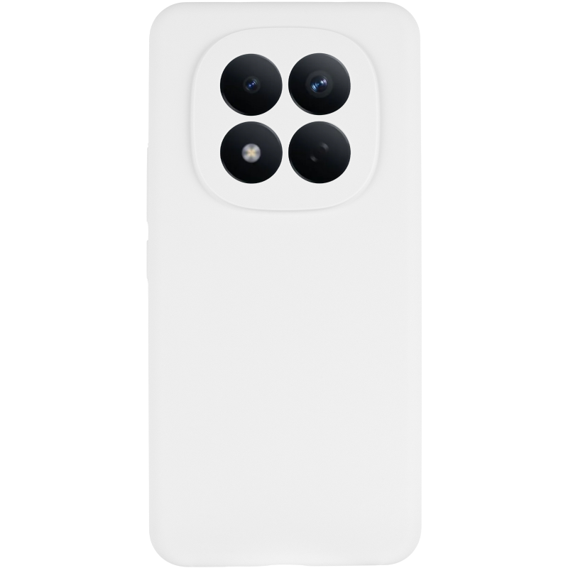 Чохол Silicone Cover Lakshmi Full Camera (AAA) для Xiaomi Redmi Note 14 Pro+, Білий / White 1, Силікон, купити оптом з доставкою