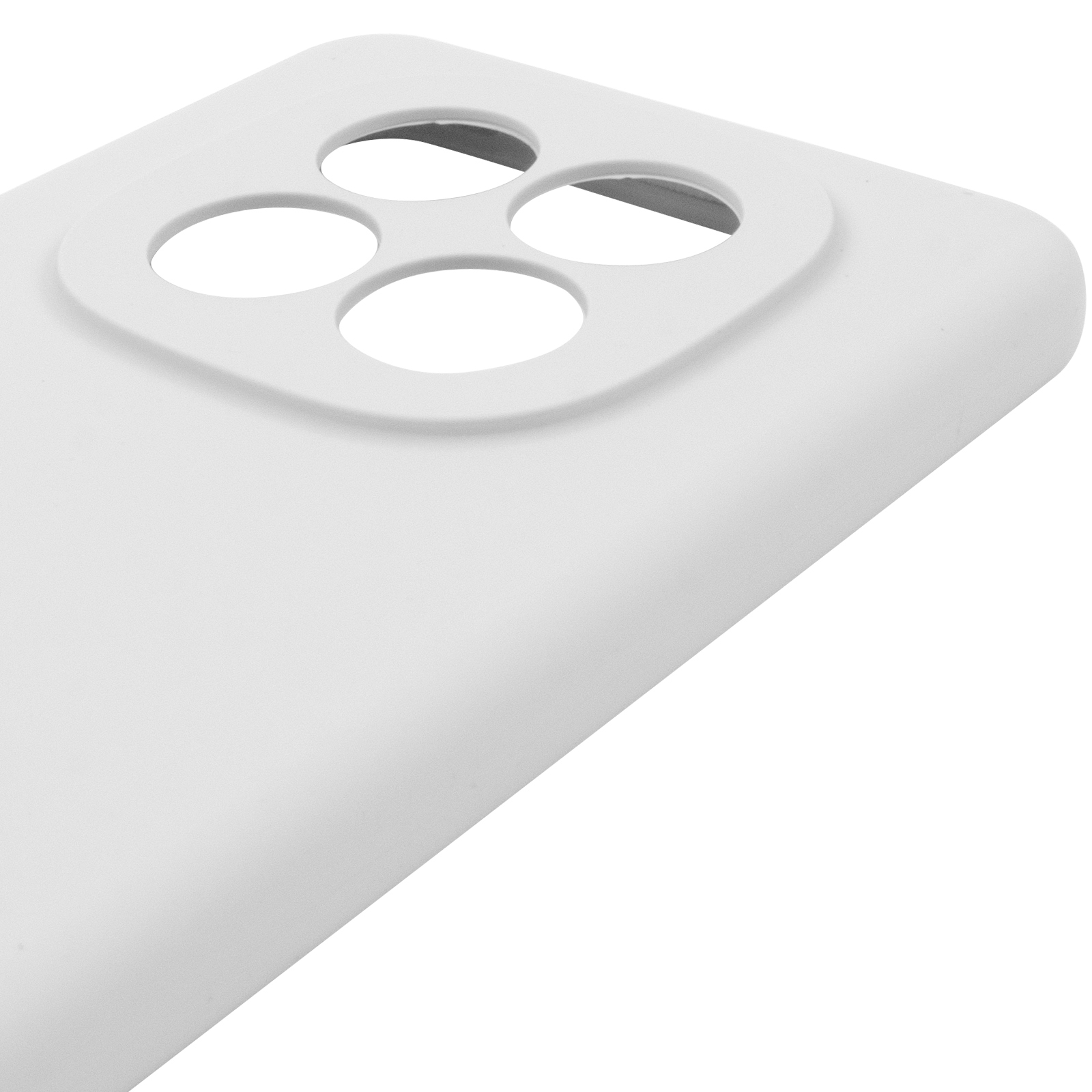 Чохол Silicone Cover Lakshmi Full Camera (AAA) для Xiaomi Redmi Note 14 Pro+, Білий / White 3, Силікон, купити оптом з доставкою